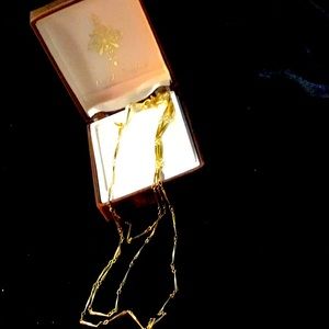 Necklace gold color 16”